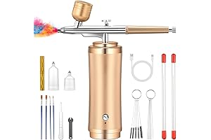 Professional Gocheer Airbrush for Stencils for Nails and More
