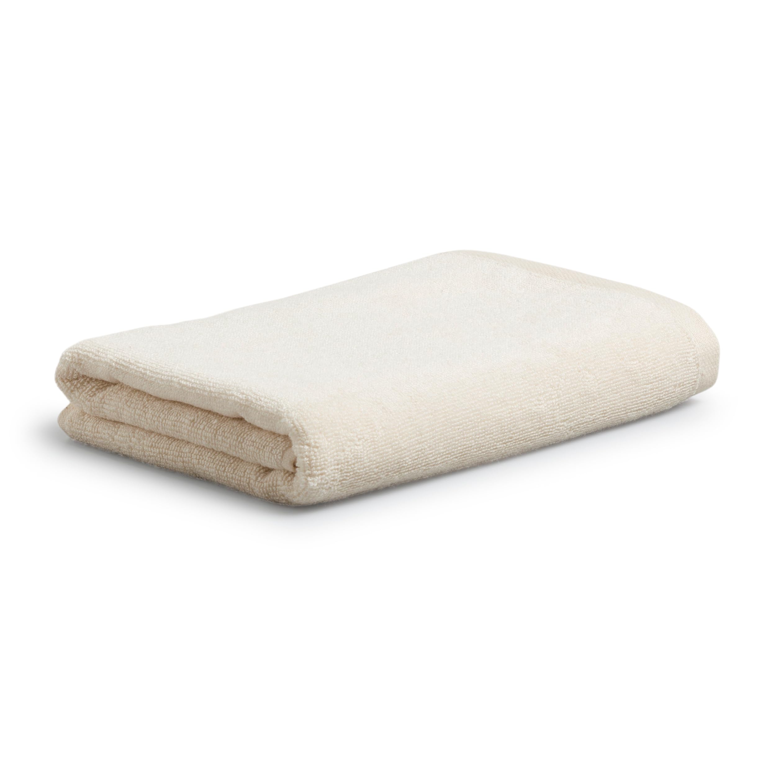 Möve Soft Silence Hand Towel 50 x 100 cm 60% Cotton / 40% Viscose Made from Bamboo Cellulose, Ivory