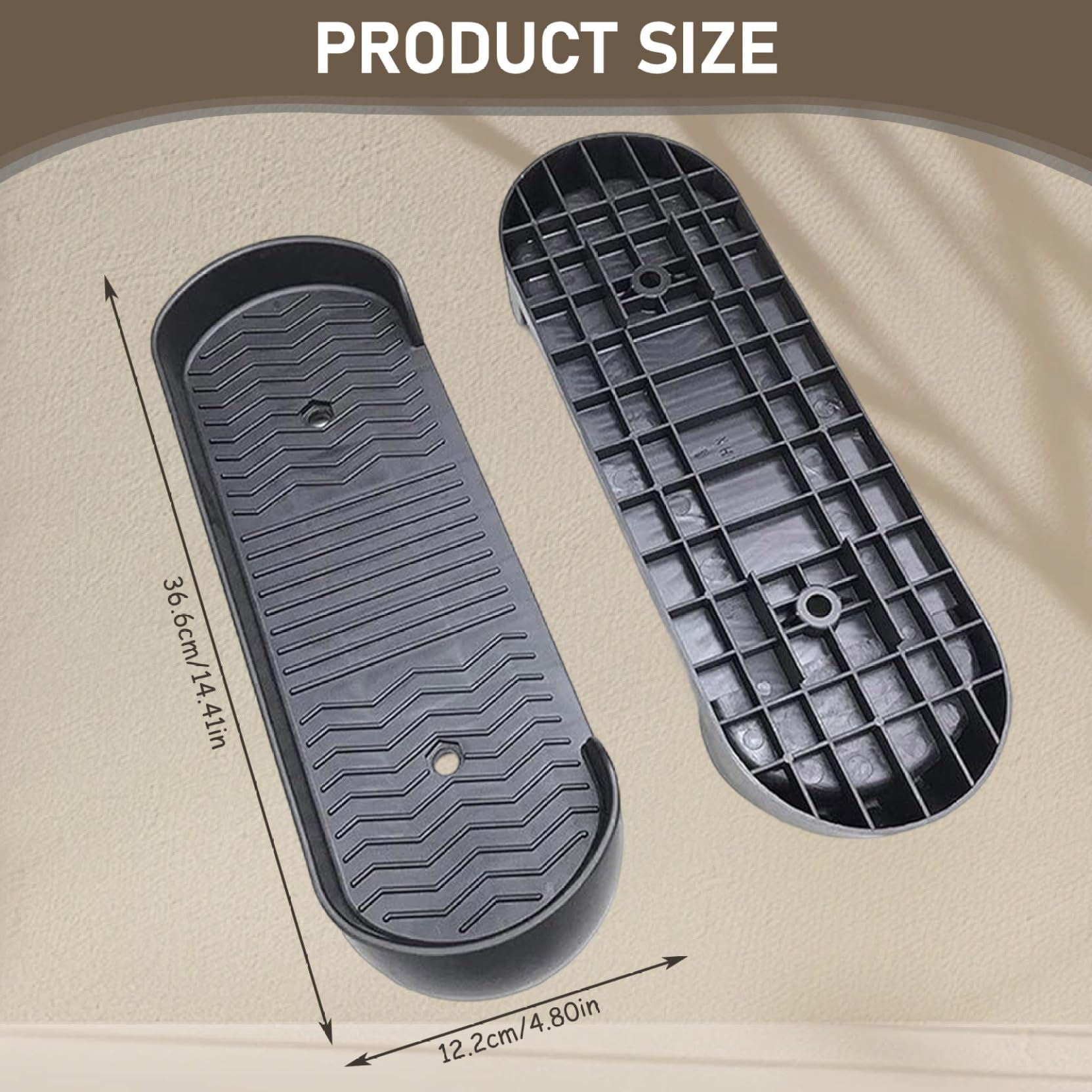 Elliptische Ersatzteile Universal 1Pair Fuß Pedal Nicht -Schlupf -Versorgung Übungsrad Ersatzteile Fitnessgeräte Fußboard für Haushaltsgebrauch, Fußpedal