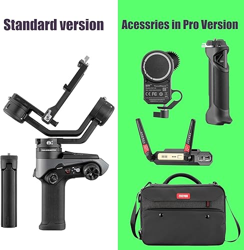 Miniatura 2 de Zhiyun Weebill 2 Pro, estabilizador de cardán de mano de 3 ejes para cámara DSLR, cámaras sin espejo, estabilizador de video profesional compatible