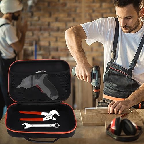 Miniatura 2 de Yaogohua - Bolsa de herramientas para herramientas, mochila de tela Oxford, estuche de almacenamiento para taladro eléctrico, conveniente para