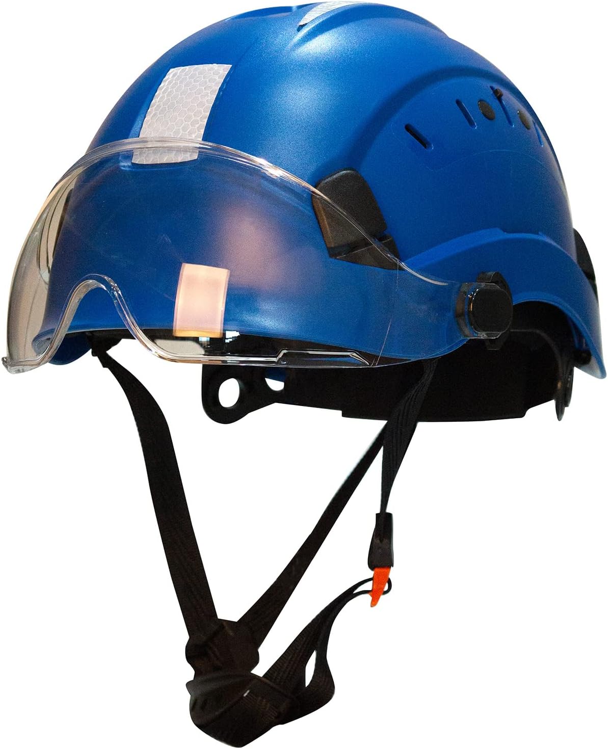 Chainsaw Helmet with Face Shield and Ear Muffs Anti-Fog Goggle-AFUTO Orange Forestry Safety Hard Hat 6 pt. Adjustable Suspension for Tree Grass Cutting Lawn Care Equipment Construction Work