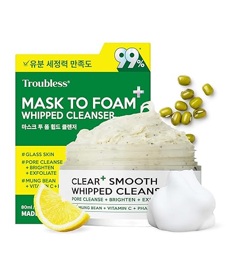 Troubless CLEAR PLUS Smooth Whipped Cleanser – Korean Skin Care