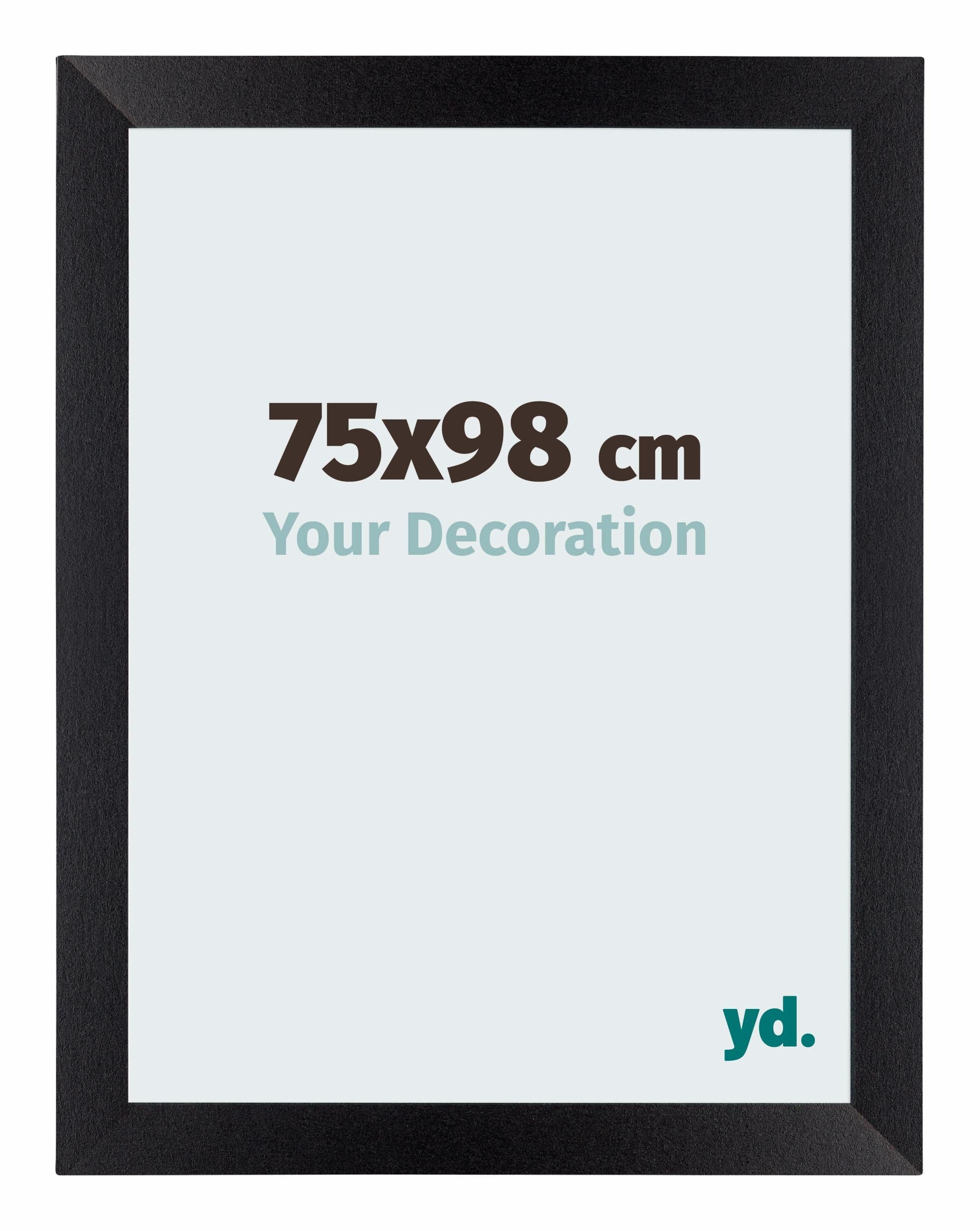 Your Decoration - Puzzle frame 75x98 - Black Matte - Puzzle frame 1500-2000 Pieces - MDF Photoframe - Mura