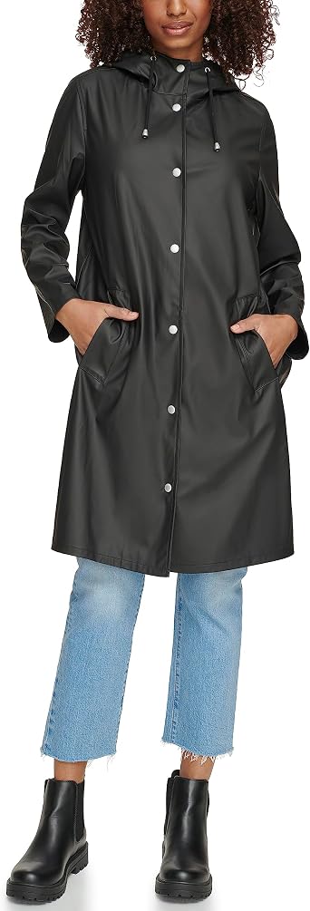 Levis Womens Classic Hooded Rain Parka
