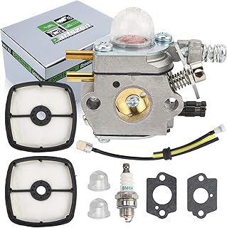 partszen SRM-2100 Carburetor for Echo SRM-1501 SRM-2501 SRM-3100 SRM-3000 SRM-3800 SRM-3605 SRM-2100SB SRM-2305 SRM-3100S SRM-3110 SRM-3400 for Zama C1U-K52 C1U-K47 C1U-K29