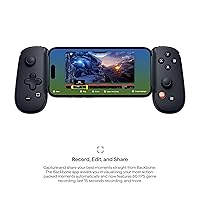 Vista 7 de BACKBONE One Mobile Gaming Controller, USB-C Phone Controller for Android & iPhone 15/16/17 Series, 2nd Gen, Play Xbox, PlayStation, Fortnite, Call
