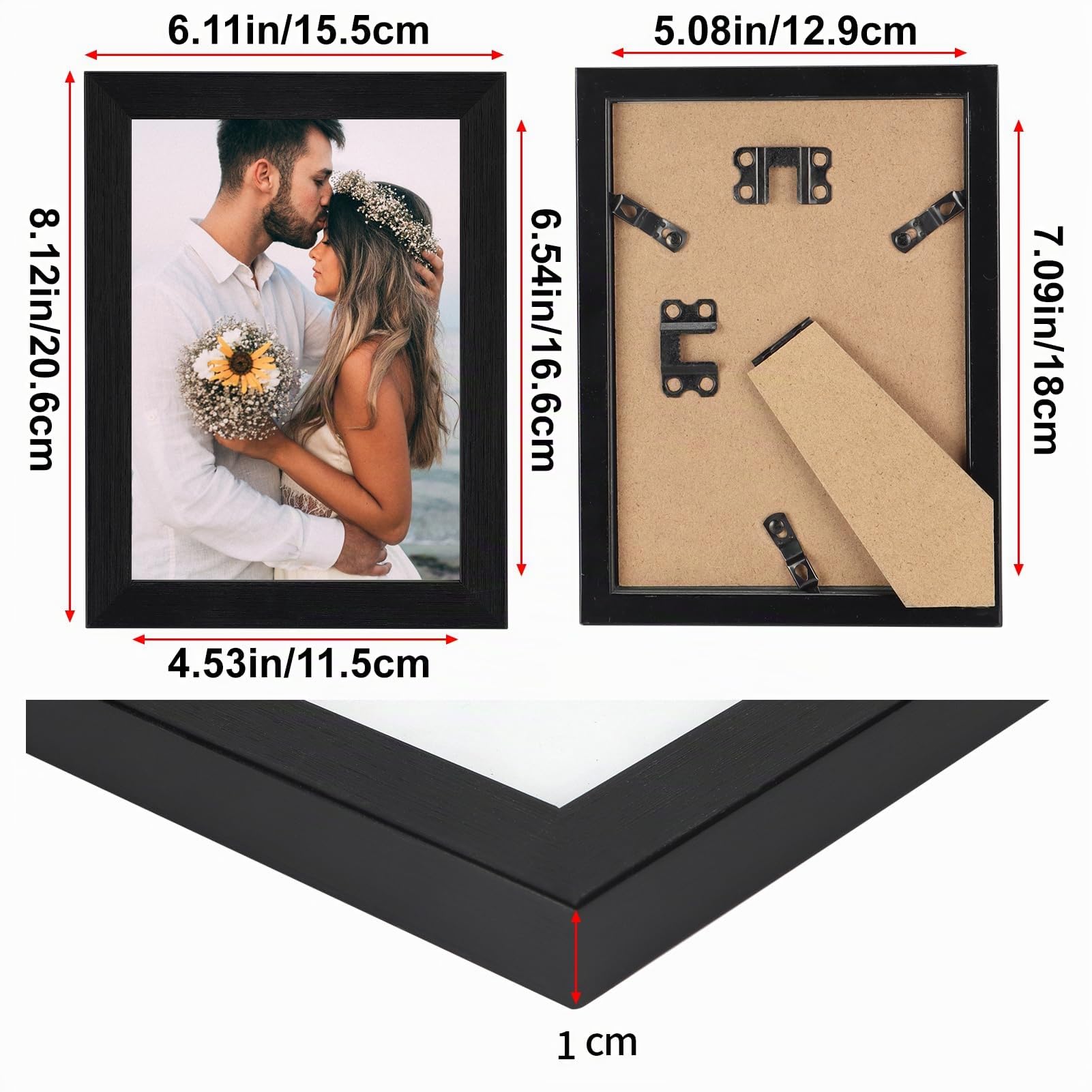 Exyglo 12er Set Bilderrahmen 13x18 cm – Bild 2