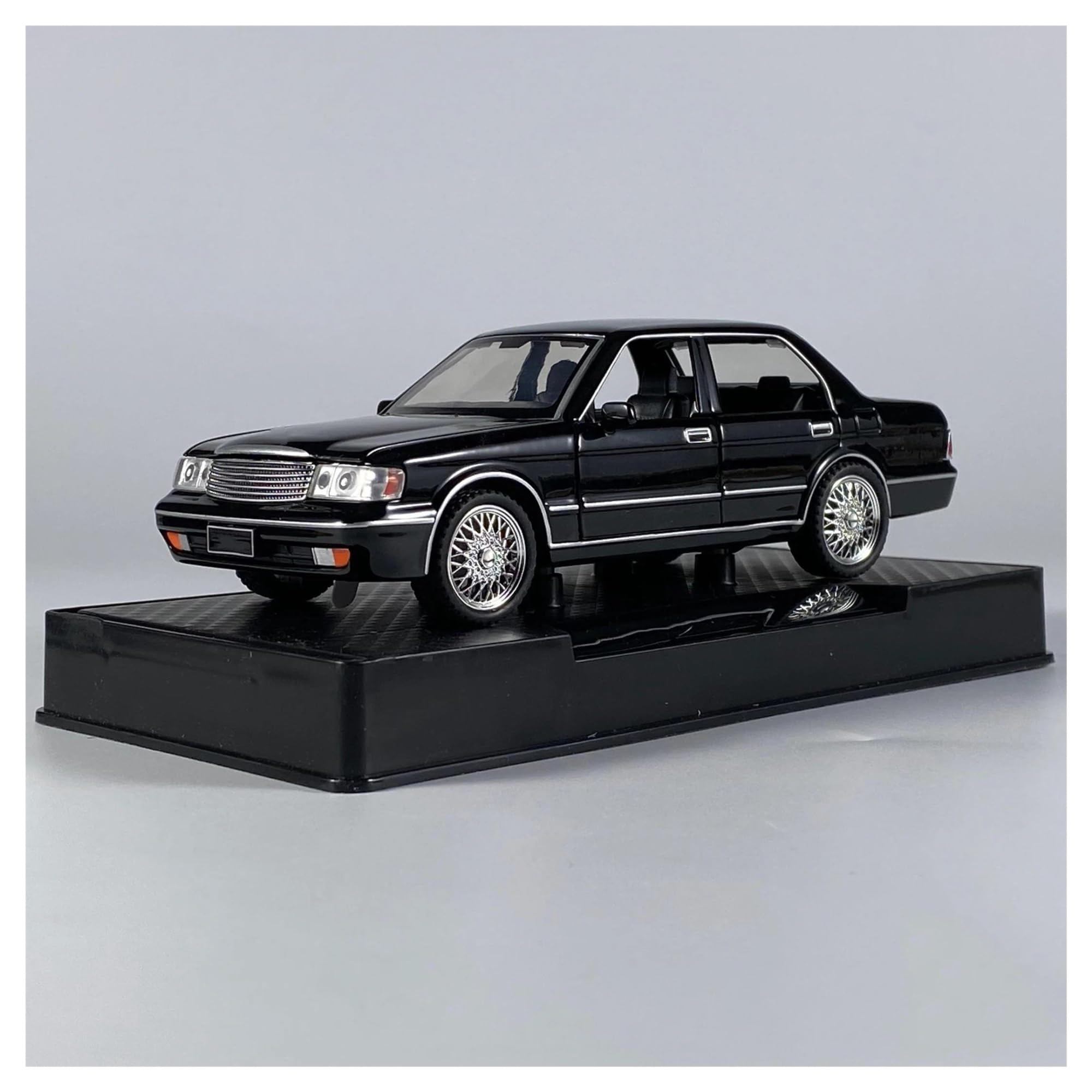 Bankoto Black Diecast Car For Toyota For Crown Diecast Model Car Collectible