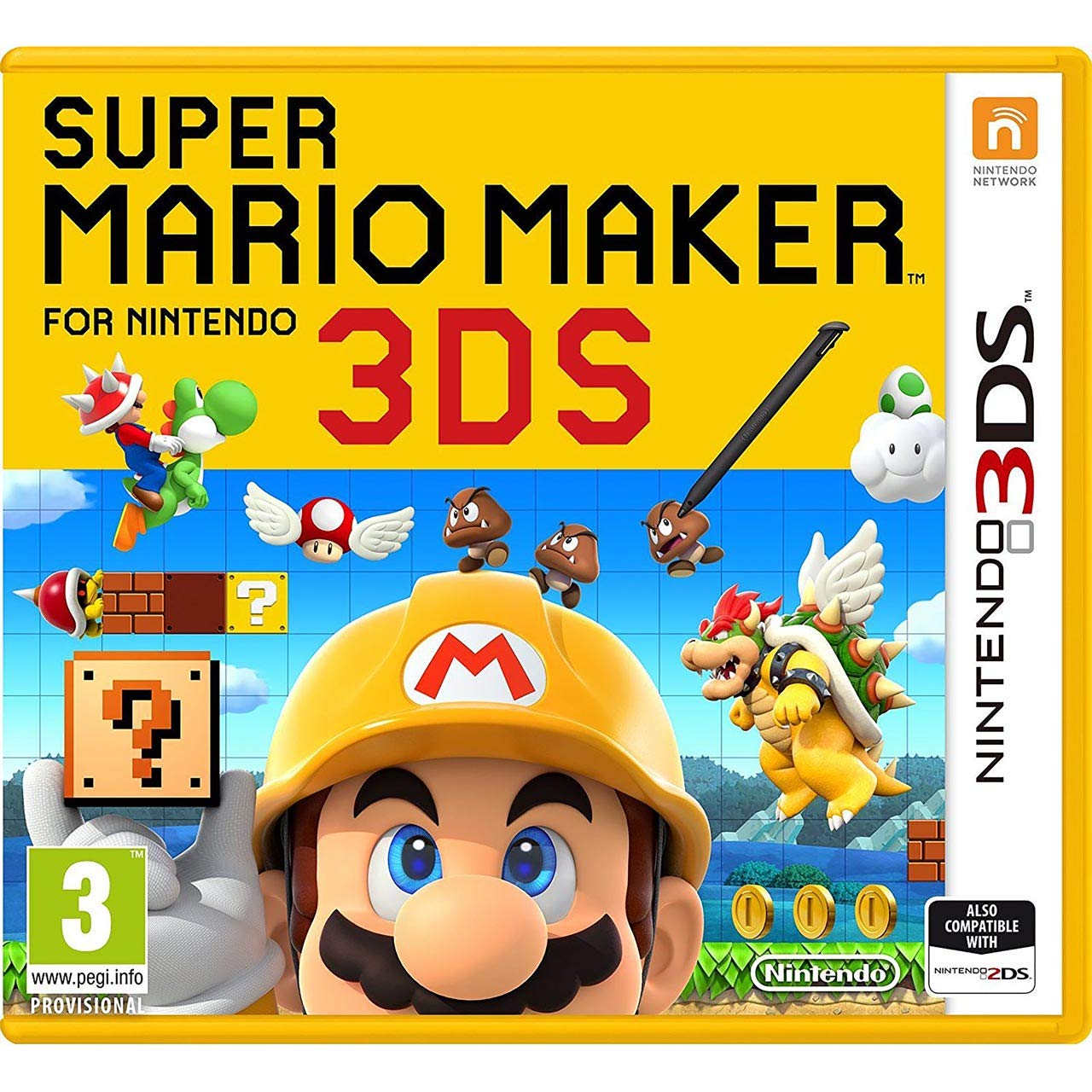 NINTENDO 3DS SUPER MARIO MAKER 3DS PAL : Amazon.ae: Videogames