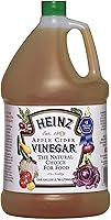 Heinz Apple Cider Vinegar 1 Gallon Jug - All-Natural Mellow Flavor for Salads, Marinades & Recipes