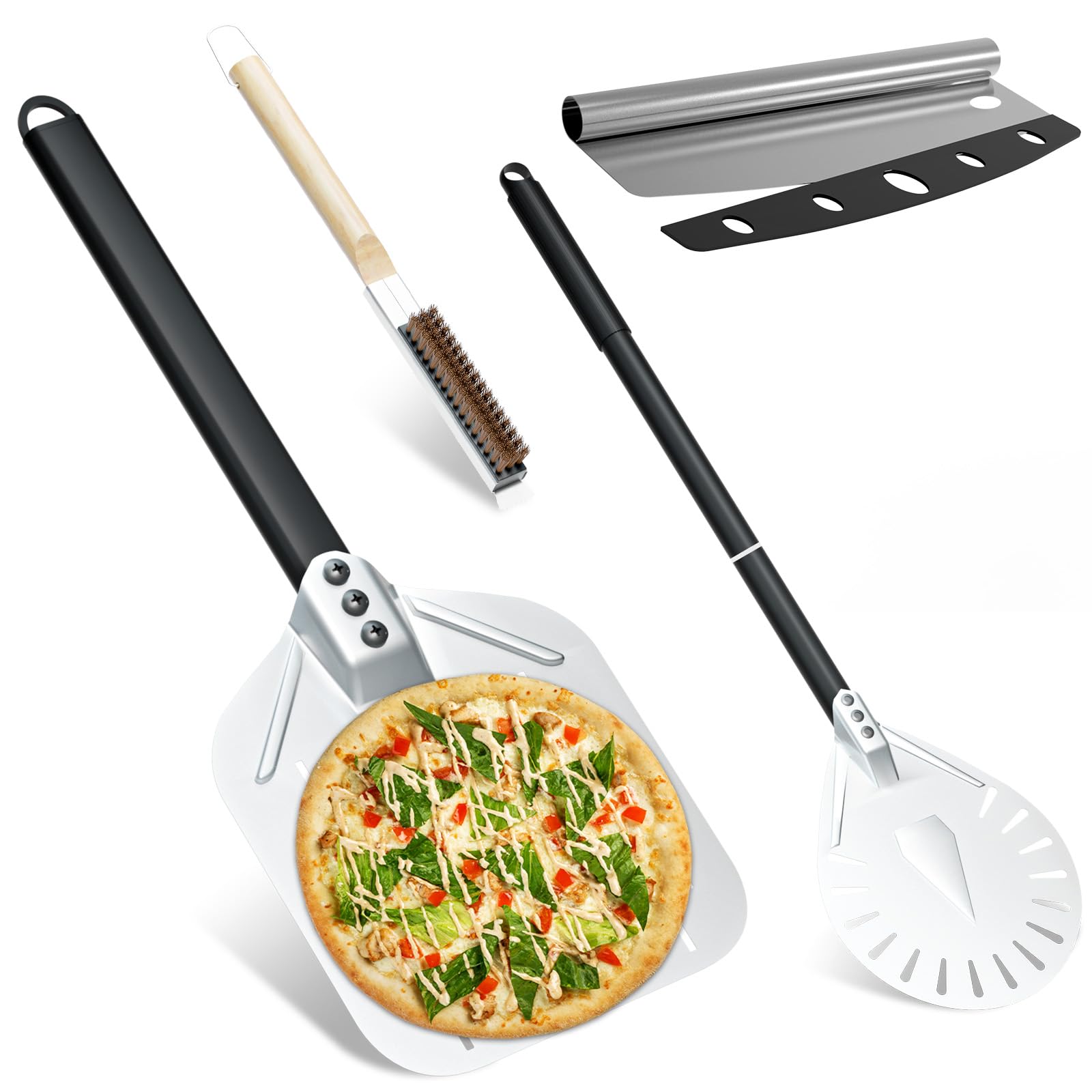kit 4 pièces pour pizza