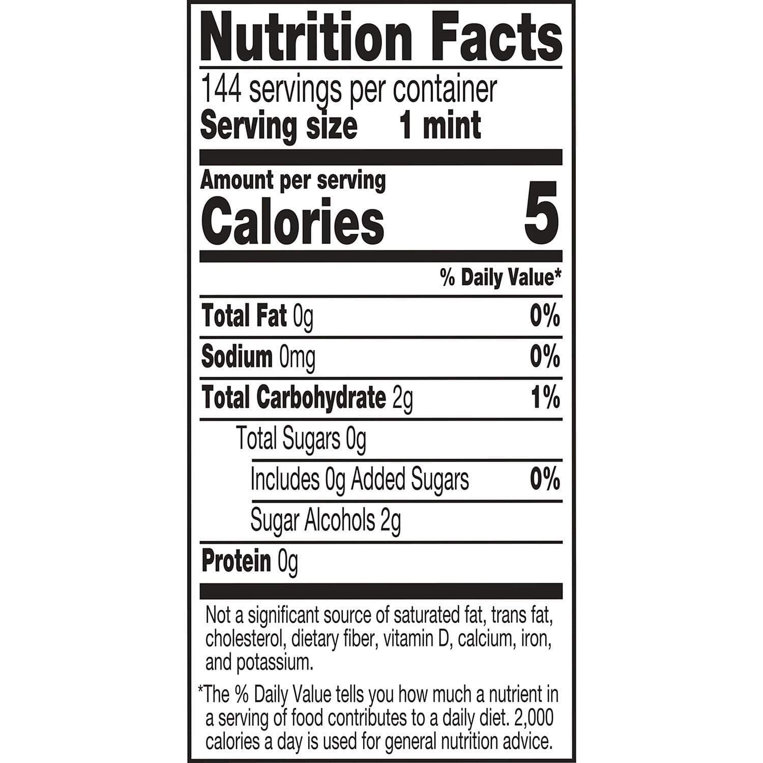 Breath Savers Wintergreen Sugar-Free Breath Mints Rolls, 0.75 Ounce (24 Count)