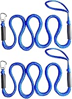 Vista 15 de Líneas elásticas de muelle para barcos – Cuerda de anclaje elástica resistente con ganchos – Líneas seguras de muelle de barco, amarre de Potoon