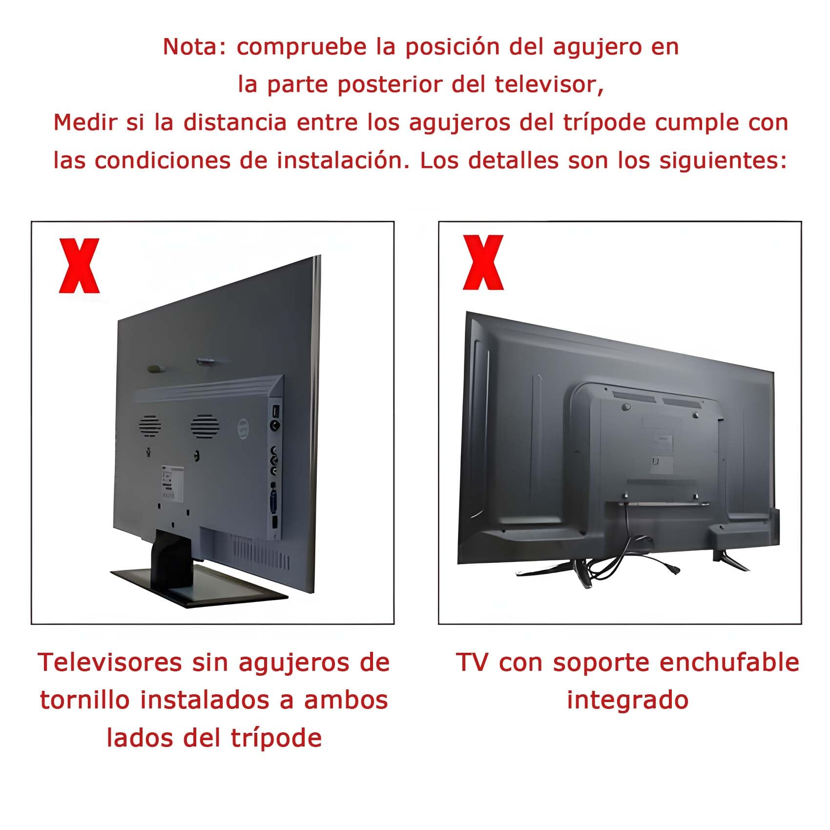 Amazon | ユニバーサルテレビスタンド ベーステーブルトップテレビ