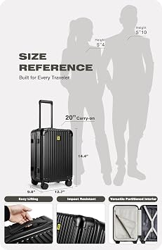 AirVault Vacuum Seal Air Compression 20-Inch Suitcase Carry-On Travel Luggage USB Port Pump TSA Lock Backpack Vacpack 20 - HyperVault, Matte Black, 60L Capacity (1 Vacuum Bag)