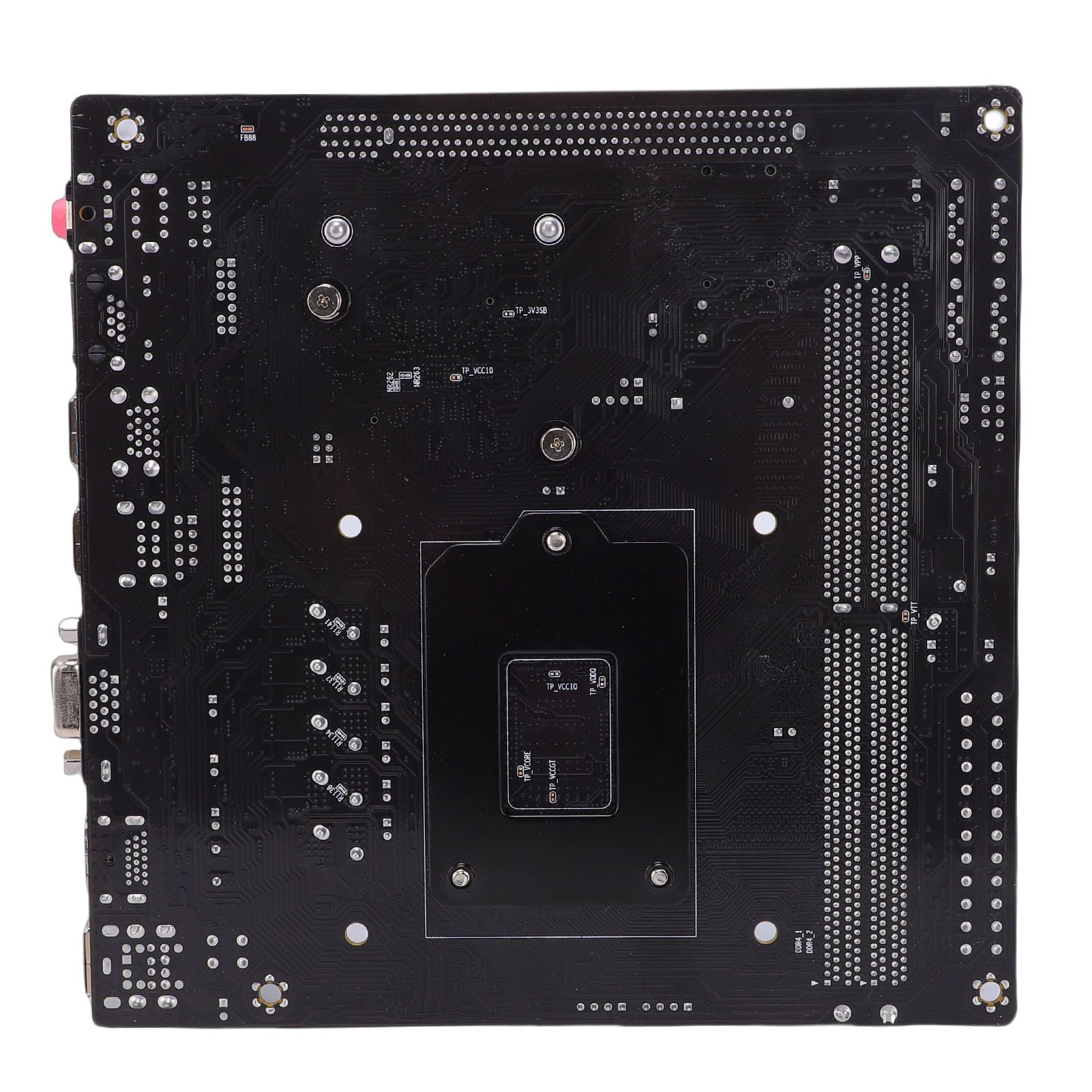 Placa Base H110 Mini ITX, Placa Base para Juegos LGA1151 DDR4, con Soporte M.2 NVMe con Doble Canal 64 GB DDR4, 3.0, PCIe X16, Ideal para de 6.ª/7.ª/8. Generación