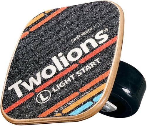 TwoLions -Grom Drift Skate Pro, pedal de arce deportivo Freeline con ruedas de poliuretano de 2.835in x 1.732in con 608 rodamientos de gama alta