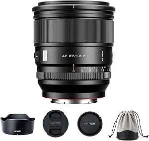 VILTROX 27mm f/1.2 Autofocus Prime Lens for Sony E-Mount Cameras