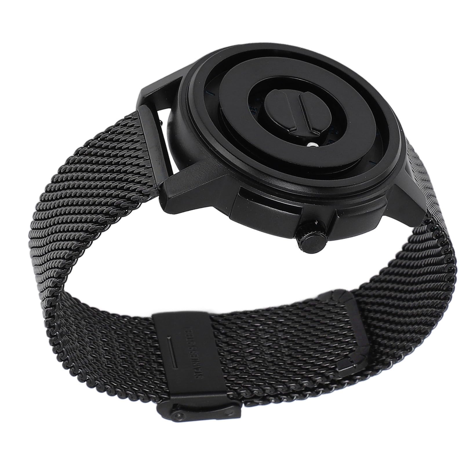 Jiawu Orologio con Perline Magnetiche, Orologio Galleggiante Magnetico con Puntatore Unico Batteria a Bottone da 40 MAh Impermeabile Fino a 30 Metri per l'uso Quotidiano