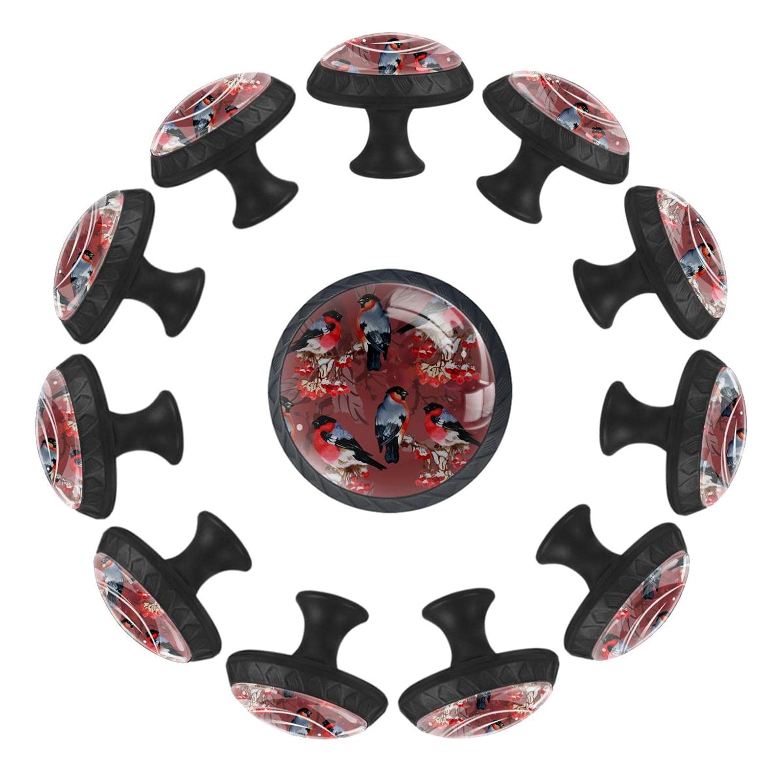 Boutons de tiroir ronds perroquet 35 mm pour commode et crèche