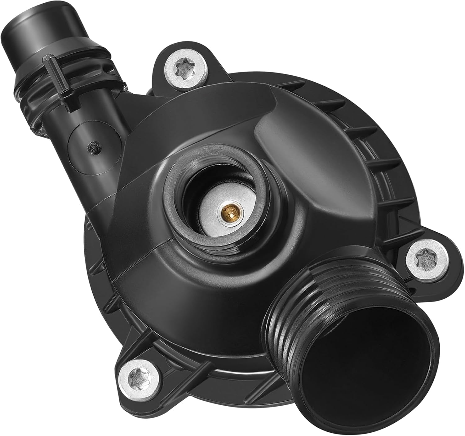 BDFHYK 902-816 Engine Coolant Thermostat Housing Assembly Compatible with BMW 1 Series M 125i 128i 323i 325xi 330xi 335i 525xi 528i xDrive 530xi 535i xDrive X1 X3 Z4 2.5L 3.0L Replace 34246 85957