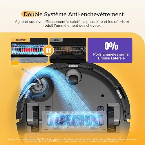 roborock Q7 M5 Set Robot Aspirapolvere Lavapavimenti con Mappatura, Nero - 3