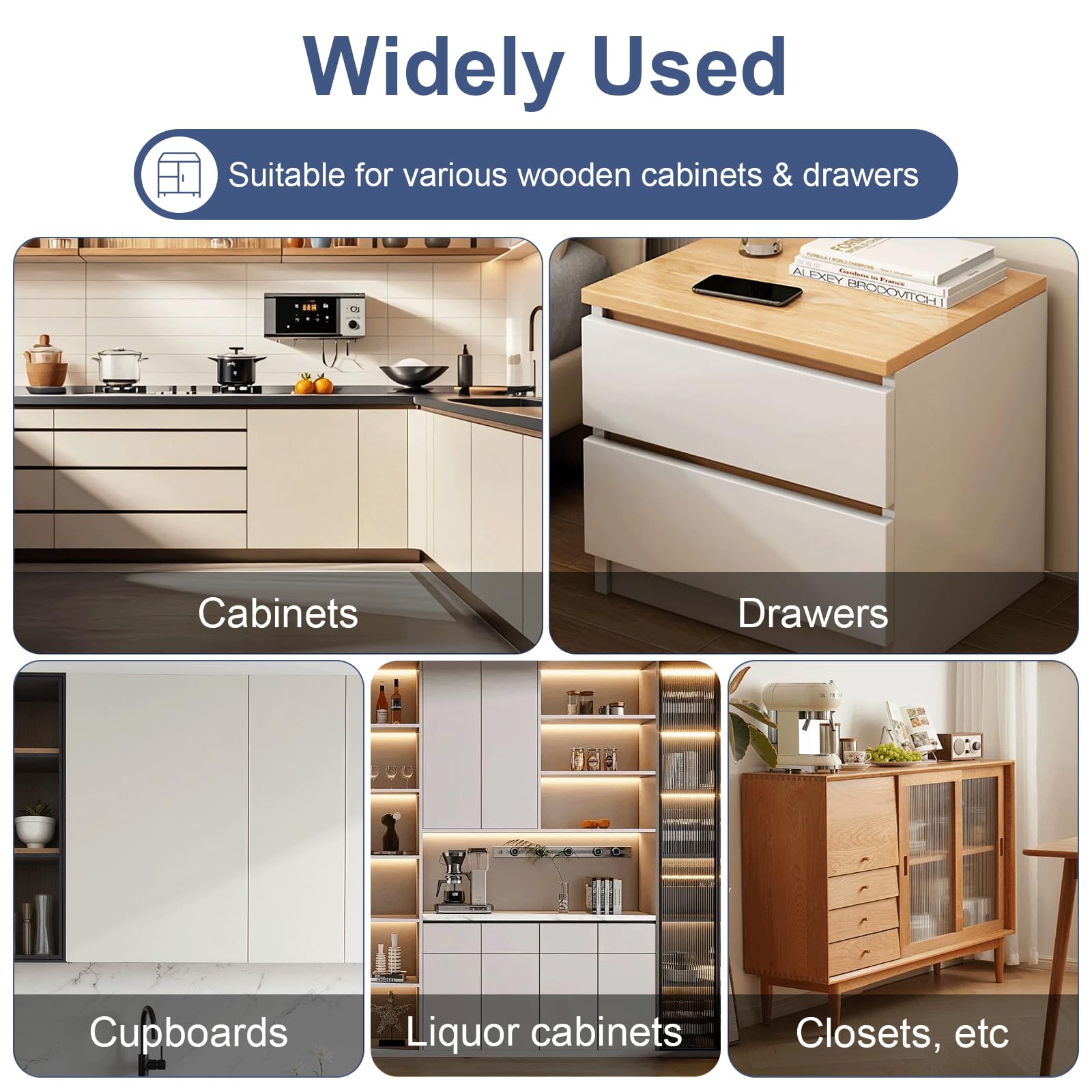 Cerradura Inteligente,Cerradura Electrónica Oculta para Gabinete,Cerradura NFC, Cerraduras sin Agujeros para Armarios, Cajones, taquillas y Armarios de puertas Dobles,Cerradura de Muebles