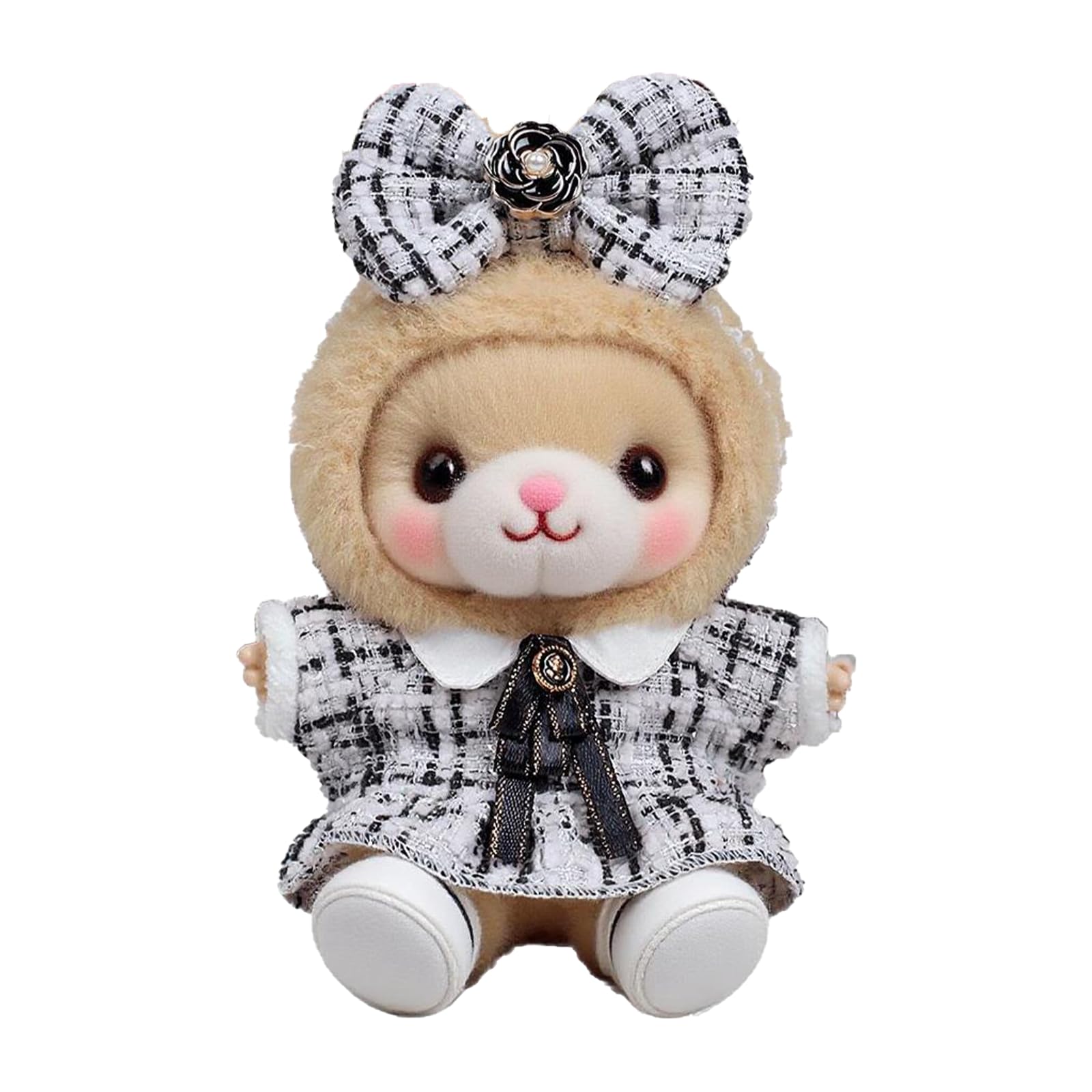 17 cm Doll Clothes - 6.7 Inches Cute Dolls Dress - Accessories for Dolls Cloting, Luxury Chic Doll Cloting,Outfit Stylish Clothes,Gifts for Lovers (Style D)