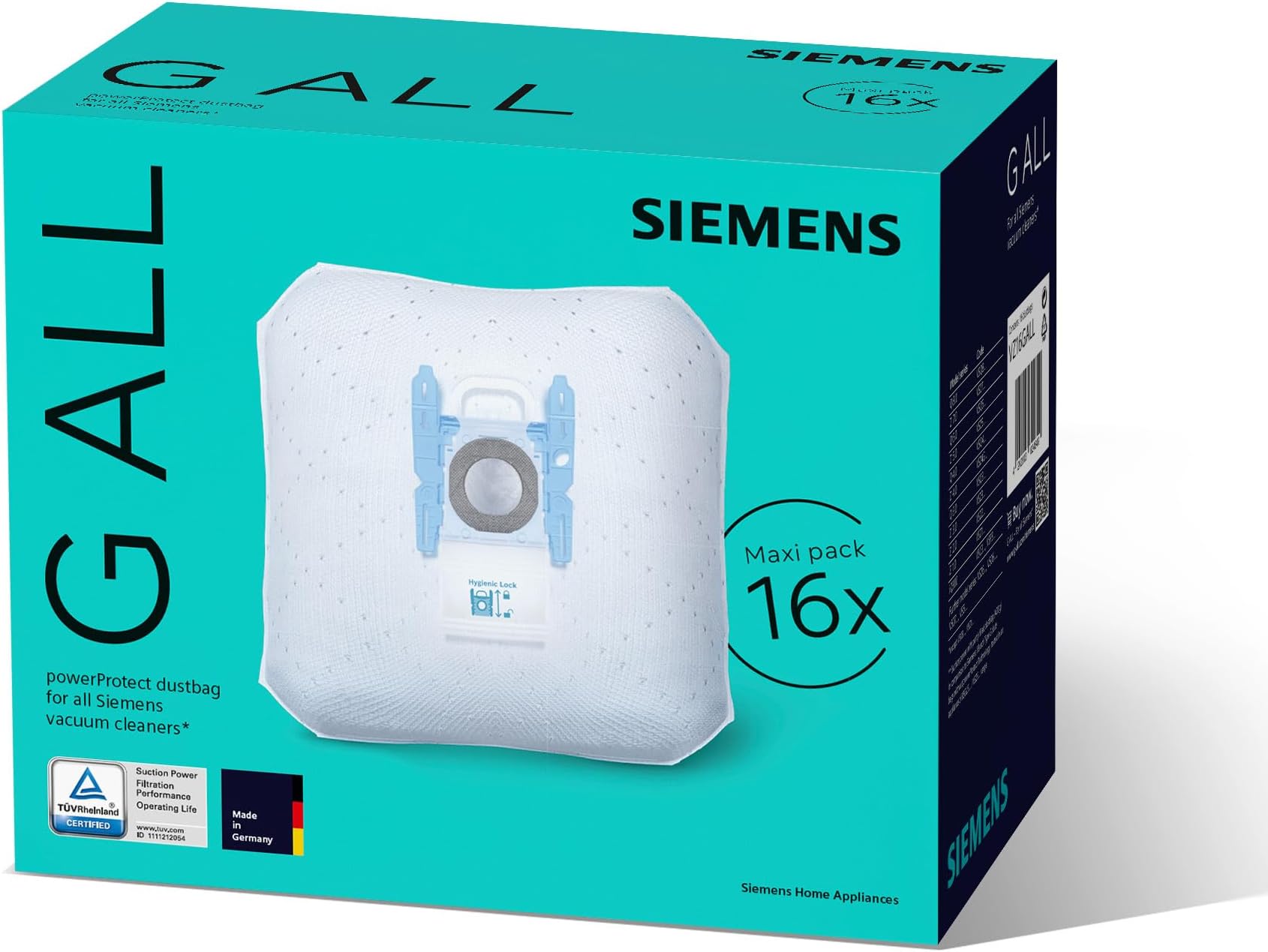 Siemens Q5 0 Staubsaugerbeutel Swirl