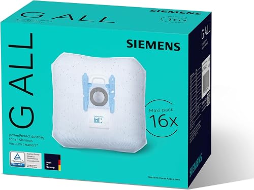 Siemens 16x Staubsaugerbeutel PowerProtect Typ G ALL…