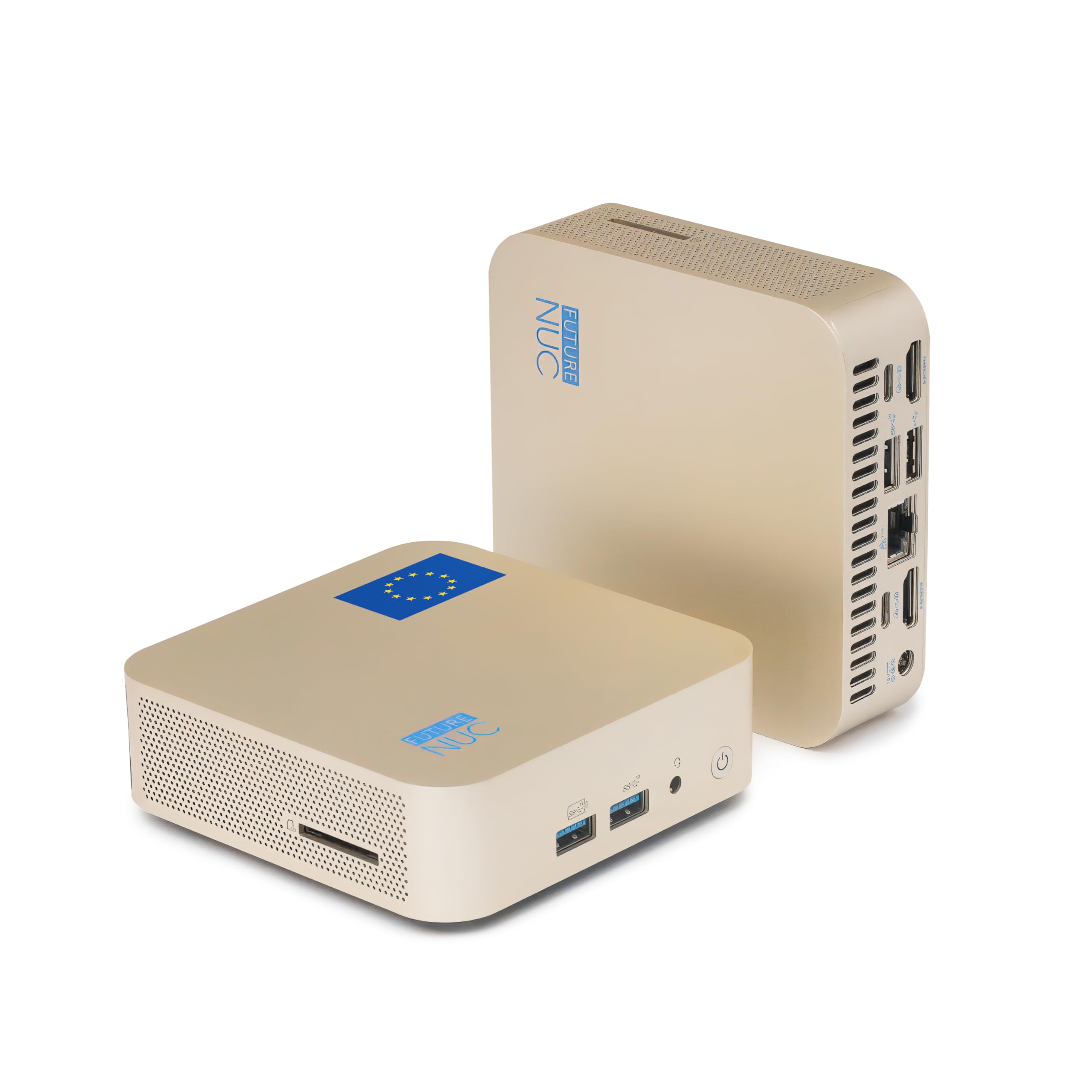 Lux Mini PC Intel i5-13420H - 16GB RAM, SSD 512GB | Marchio tedesco | Garanzia di 4 anni - 8 core fino a 4,6GHz - Windows 11 Pro - WiFi 6E - USB-C 3.2 - LAN 2,5G