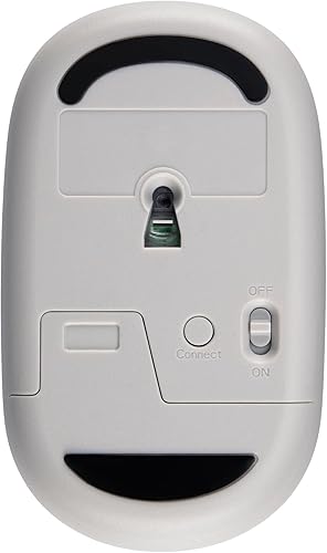 Miniatura 5 de Acer Ratón inalámbrico para computadora, 2.4G delgado USB inalámbrico con receptor USB-A, 1600 DPI óptico, mouse para portátil con Plug and Play