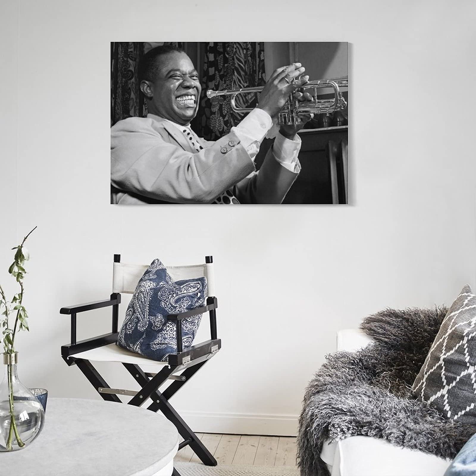 Poster Emily Armstrong Sur Toile 30x45 Cm | Décoration Murale Moderne | Impression Haute Qualité