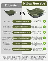 TOMOUNT 1 személyes ultralight sátor 4 évszakos vízálló kupola kemping sátor 6