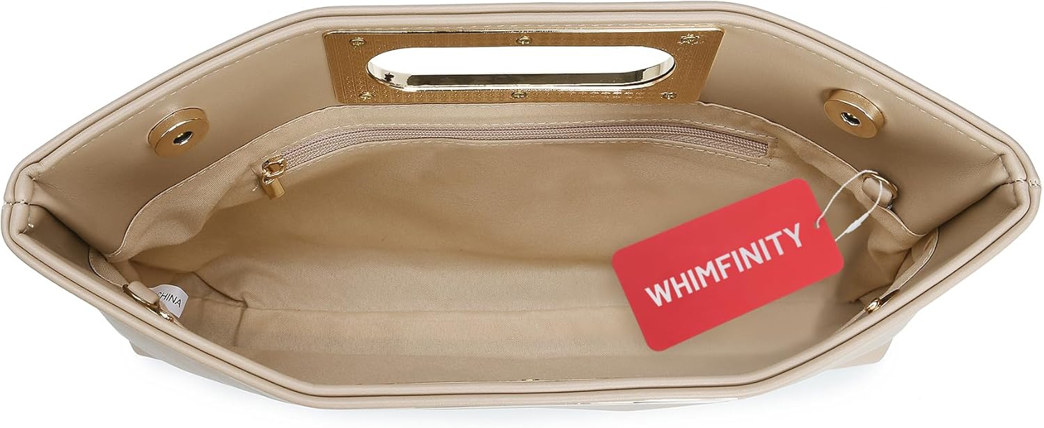 Formal Evening Bag Clutch Purses for Women Evening Purse for Prom Chain Evening Clutch Classy Gold, Silver, Black