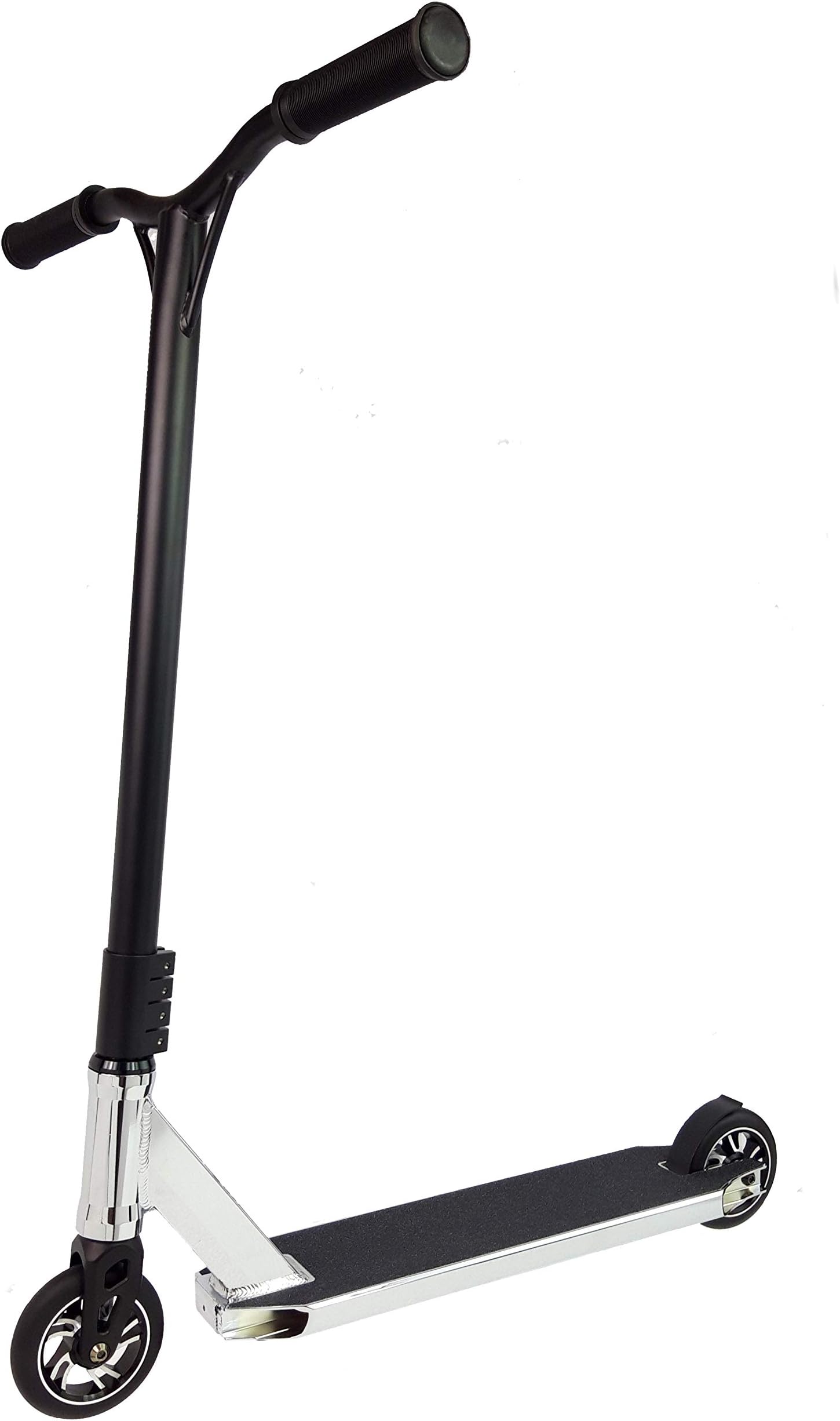 Outrage Skate Pro Stunt Scooter Boys Polished Silver Chrome 2019 Phantom + FREE STICKERS