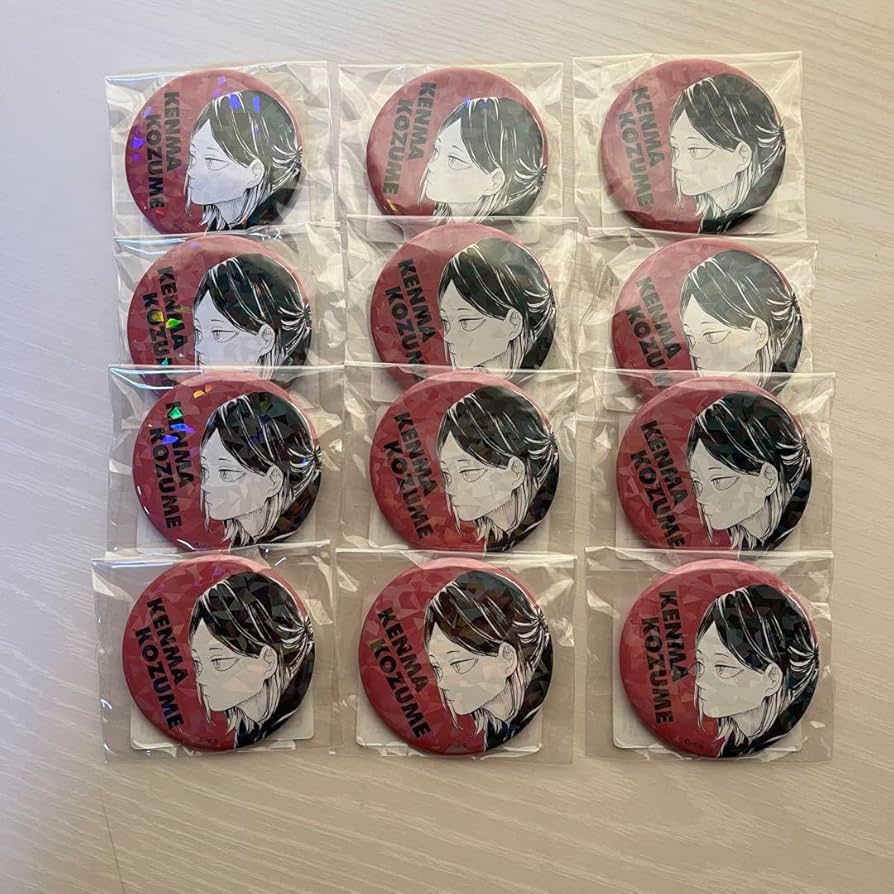 ハイキュー 孤爪研磨 オールスター缶バッジ まとめ売り 痛バ