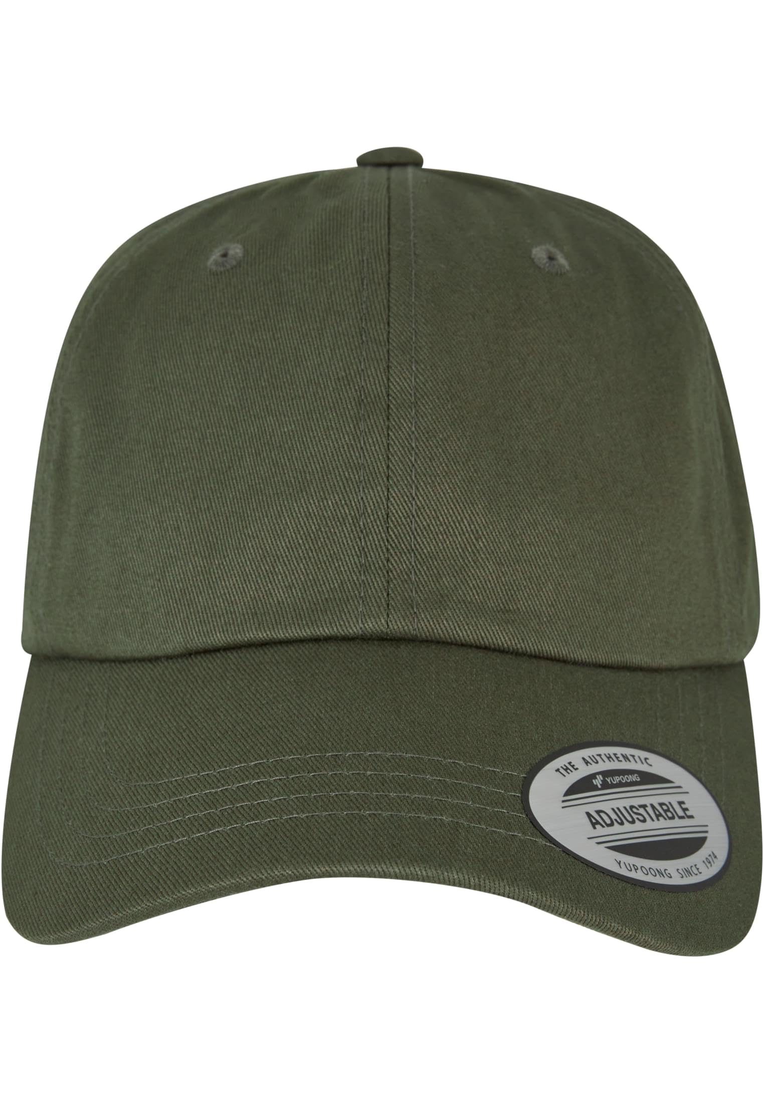 Flexfit Low Profile Cotton Twill Baseball Cap, Burnt Olive, One Size