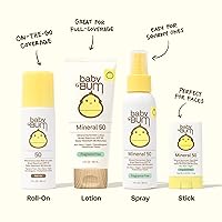 Vista 4 de Baby Bum Protector solar mineral, en barra, para la cara