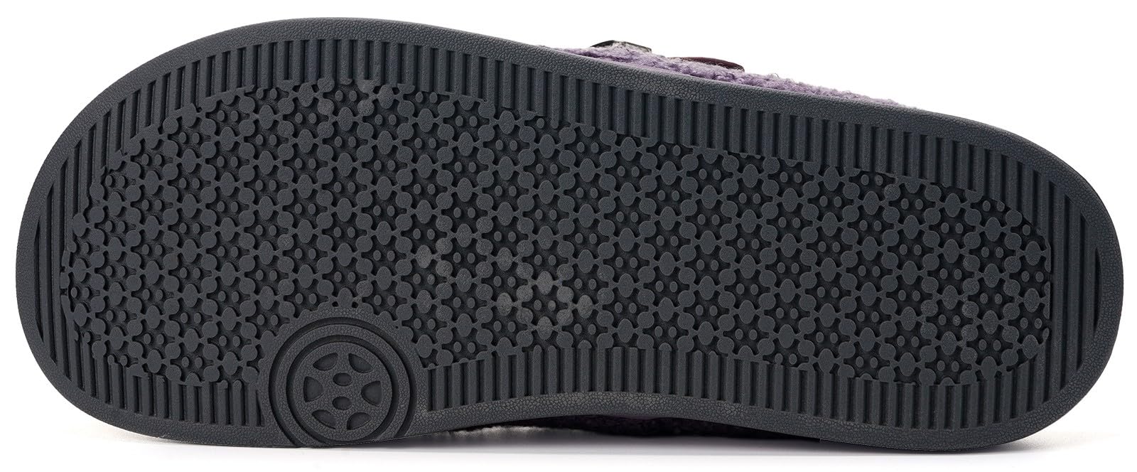 Pantofole da Donna Uomo Invernali Calde Pelliccia Zoccoli e Sabot Scarpe da Giardino Comode Ciabatte Pelose Indoor Outdoor,Viola,39 EU