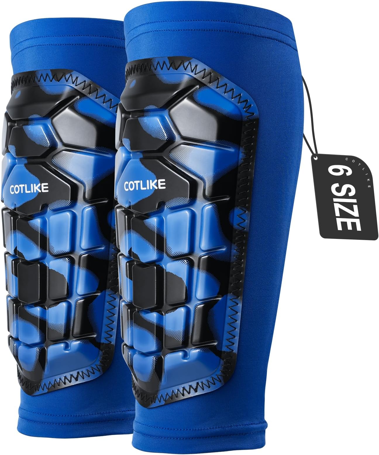 Soccer Shin Guards Kids Youth, Ski Shin Guard Sleeves for Boys Girls Adults Men Women, Protective Soccer Equipment for 2-18 Years Old Boys Girls, High Impact Resistant Breathable Comfortable