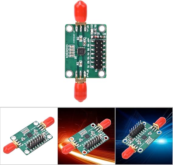 6-bit Digital RF Attenuator Module,1M-3.8G 0.5dB Step Loss Control RF Module,Digital Programmable Controlled RF Attenuator Module with SMA Interface for RF and IF