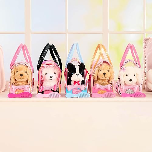 Miniatura 6 de Pucci Pups – Cachorro de peluche – Bolsa de transporte – Golden Dot Glam Bag & Cocker Spaniel – Peine y bolso – Animal de peluche – Más de 2 años