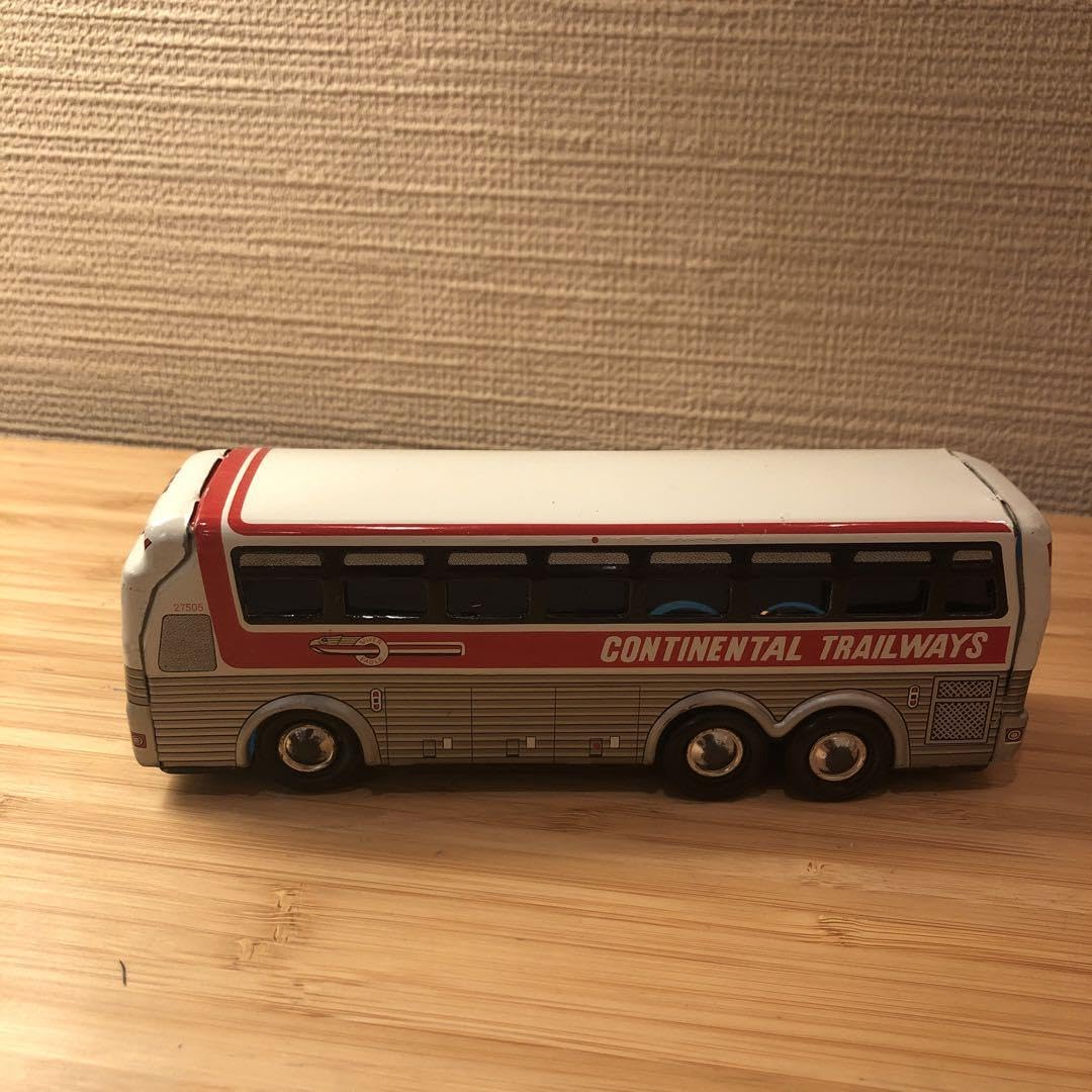 Amazon.co.jp: ブリキのおもちゃ バス コンチネンタルトレイルウェイズ