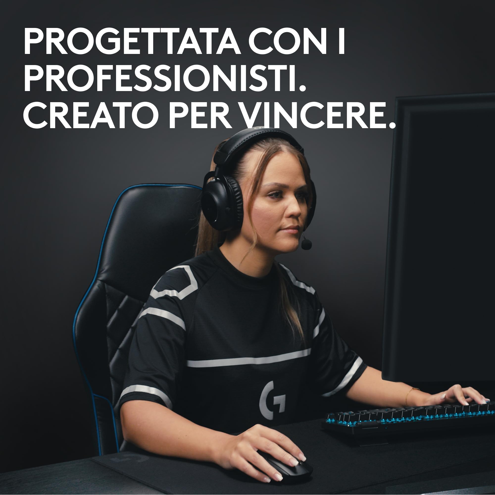 Logitech G PRO X SUPERLIGHT 2 LIGHTSPEED Mouse da Gioco Wireless, Leggero, Tasti Ibridi LIGHTFORCE - Bianco