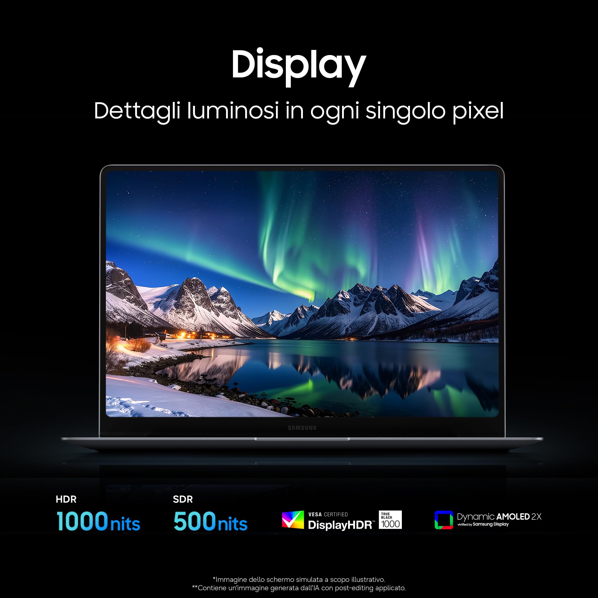 Samsung Galaxy Book6 Pro 16" Ultra 7 356H 16GB 512GB Dynamic AMOLED 2X Touchscreen Copilot+PC Gray