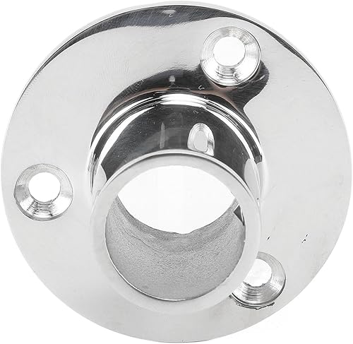 Miniatura 8 de banapoy 4 unidades, base de barandilla de mano para barco, barandilla de mano de acero inoxidable 316 de 90 grados, accesorios marinos, base redonda