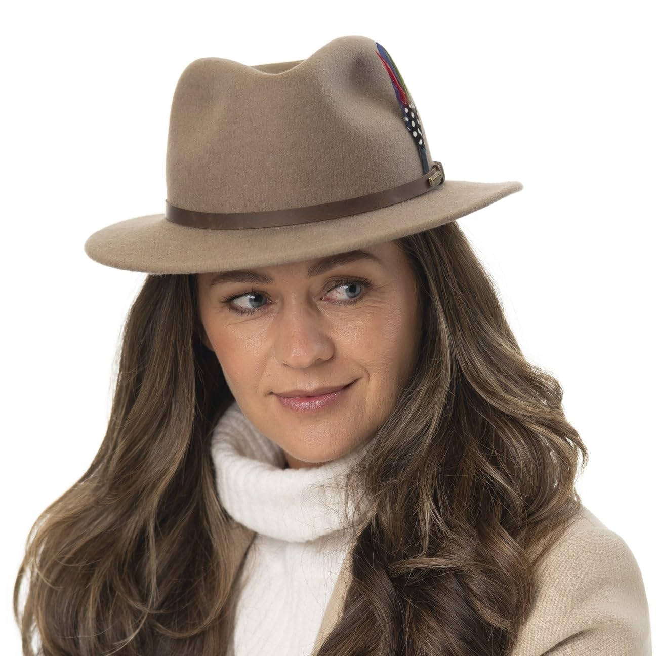 Stetson Rockbrook Traveller Wollhut Einfarbiger Outdoor- und Regenhut aus Filz Made in Poland Unisex Herbst/Winter