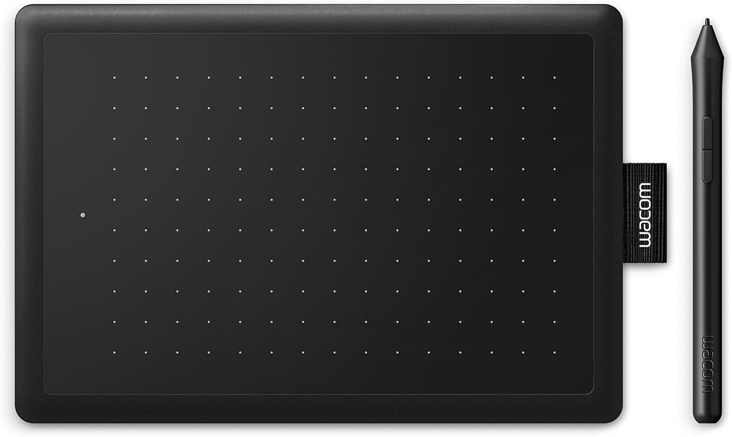 Mesa Digitalizadora One By Wacom CTL472, Pequena, Pen LP-190K, Preto e Vermelho